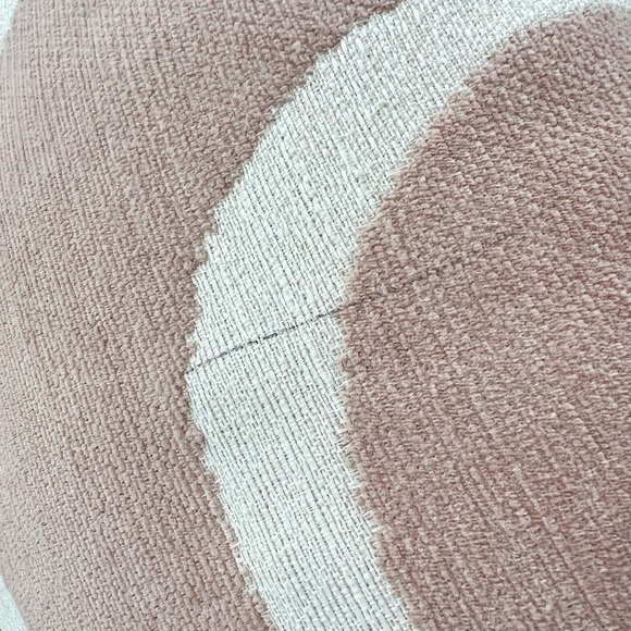 Threshold Blush Pink & Cream Accent Pillow NWT - Picture 4 of 9
